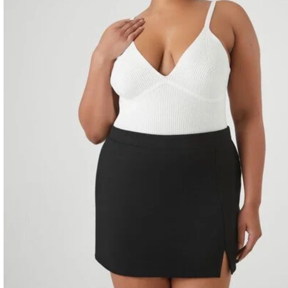 Fitted Mini Skirt
